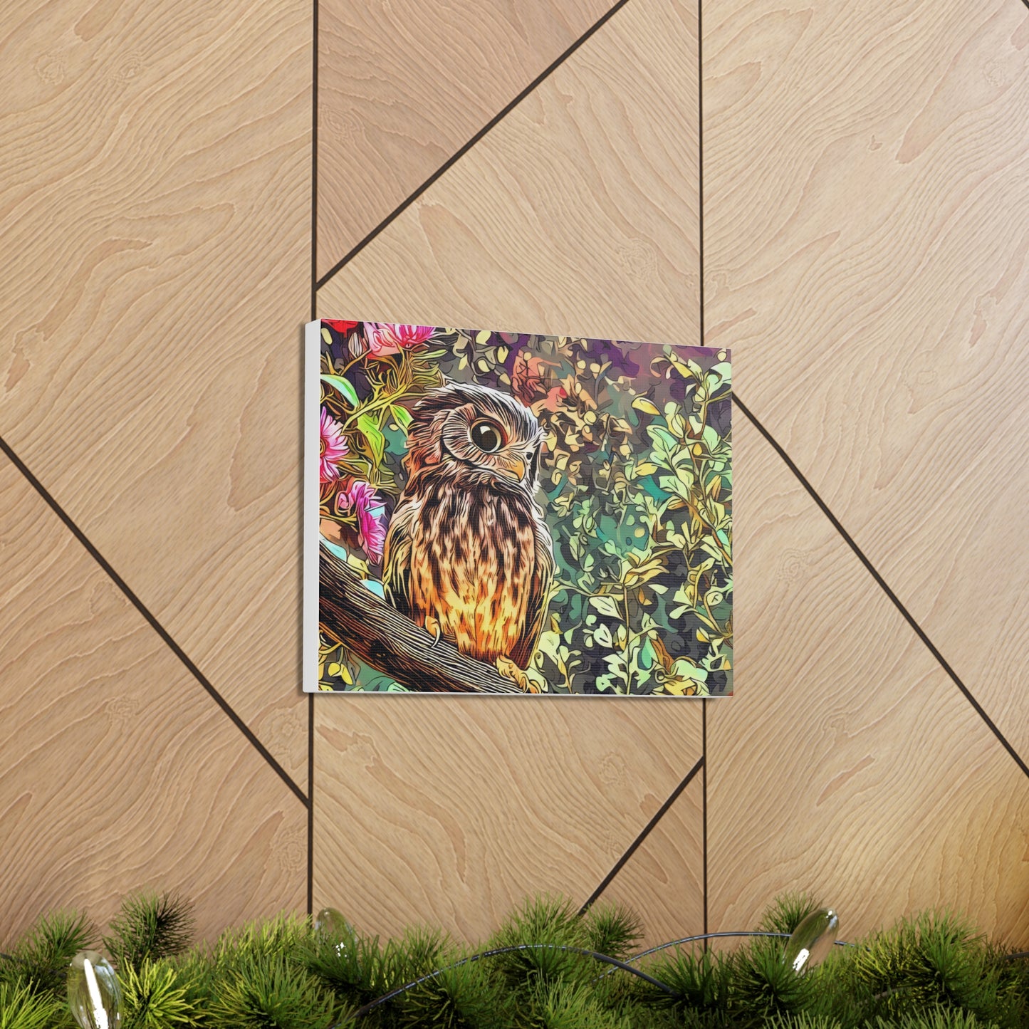 Idaho Owl - Canvas Wall Art