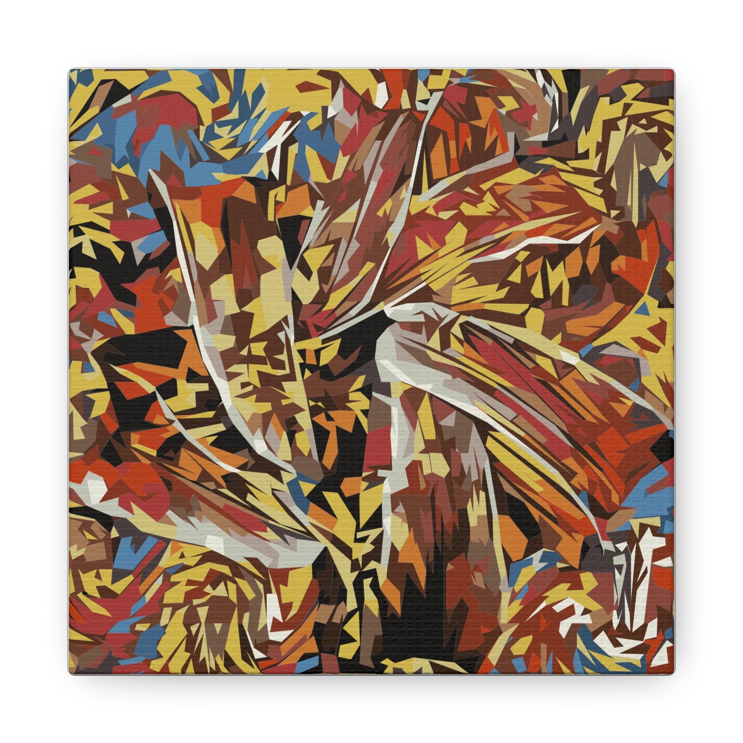 Abstract Floral Fiesta Canvas Gallery Wraps