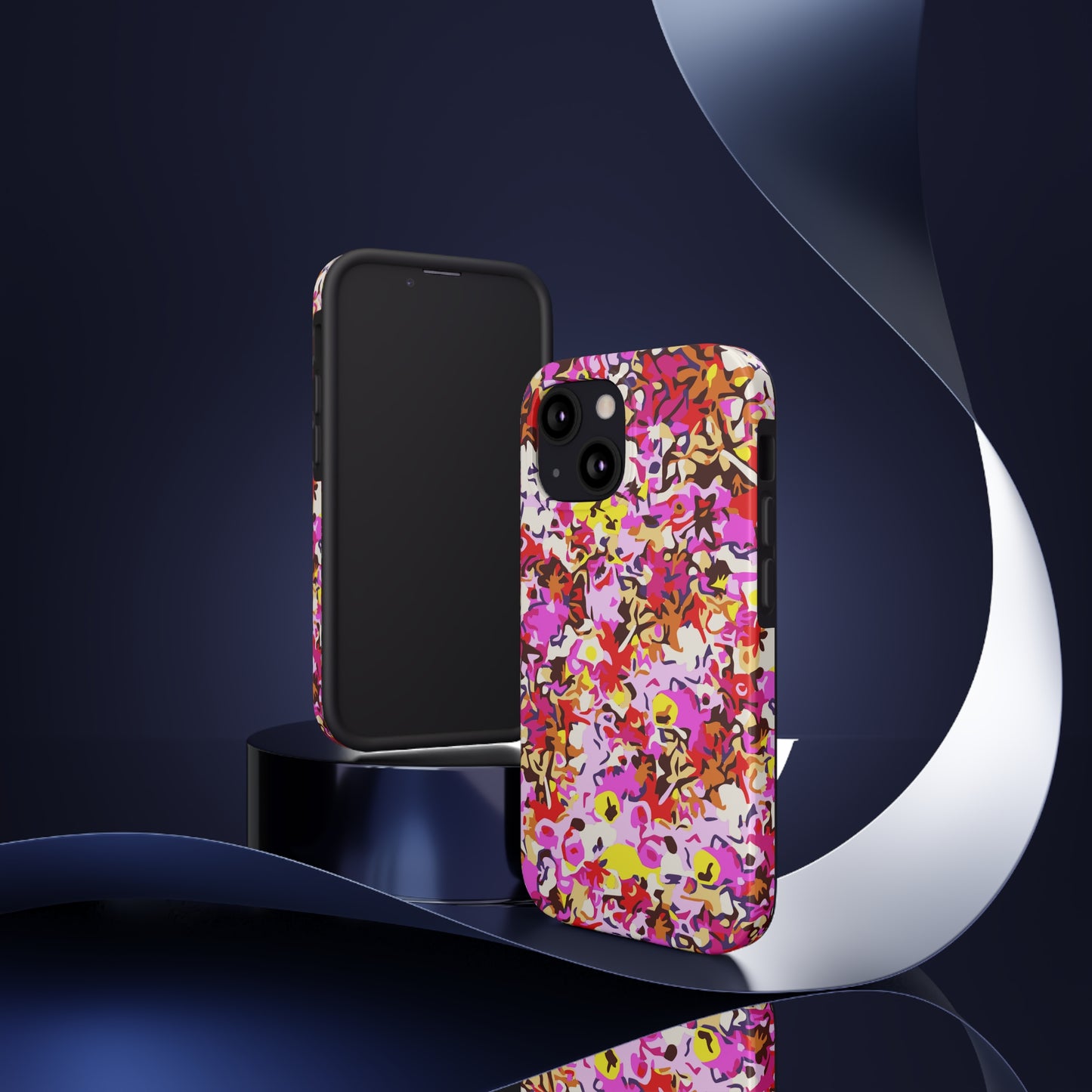 Floral Inspired Tough Phone Case