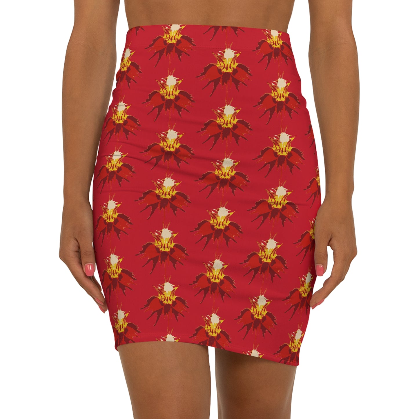 Orchid Sepal Mini Skirt