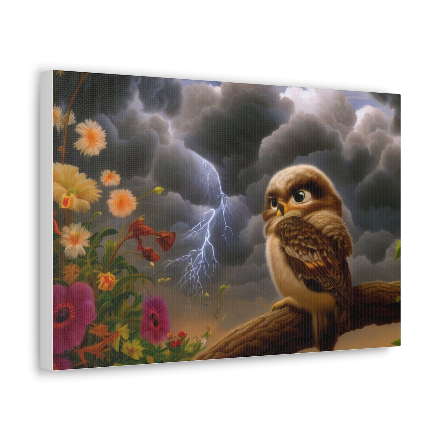 Maryland Owl - Canvas Wall Art