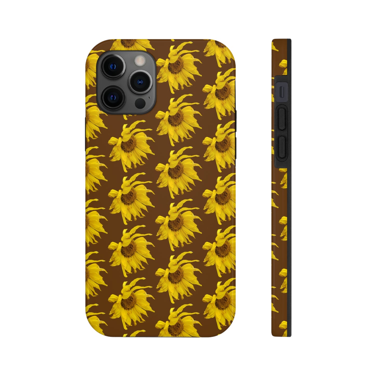 Fall Sunflower Brown Tough Phone Case