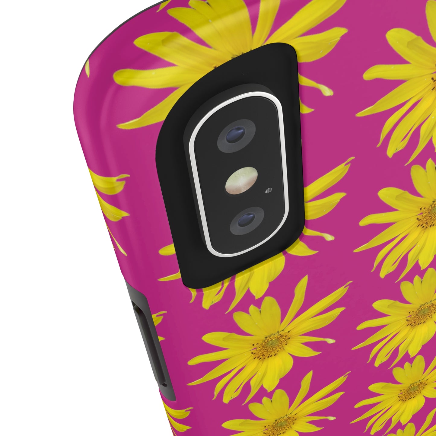 Wild Sunflower Pink Tough Phone Case