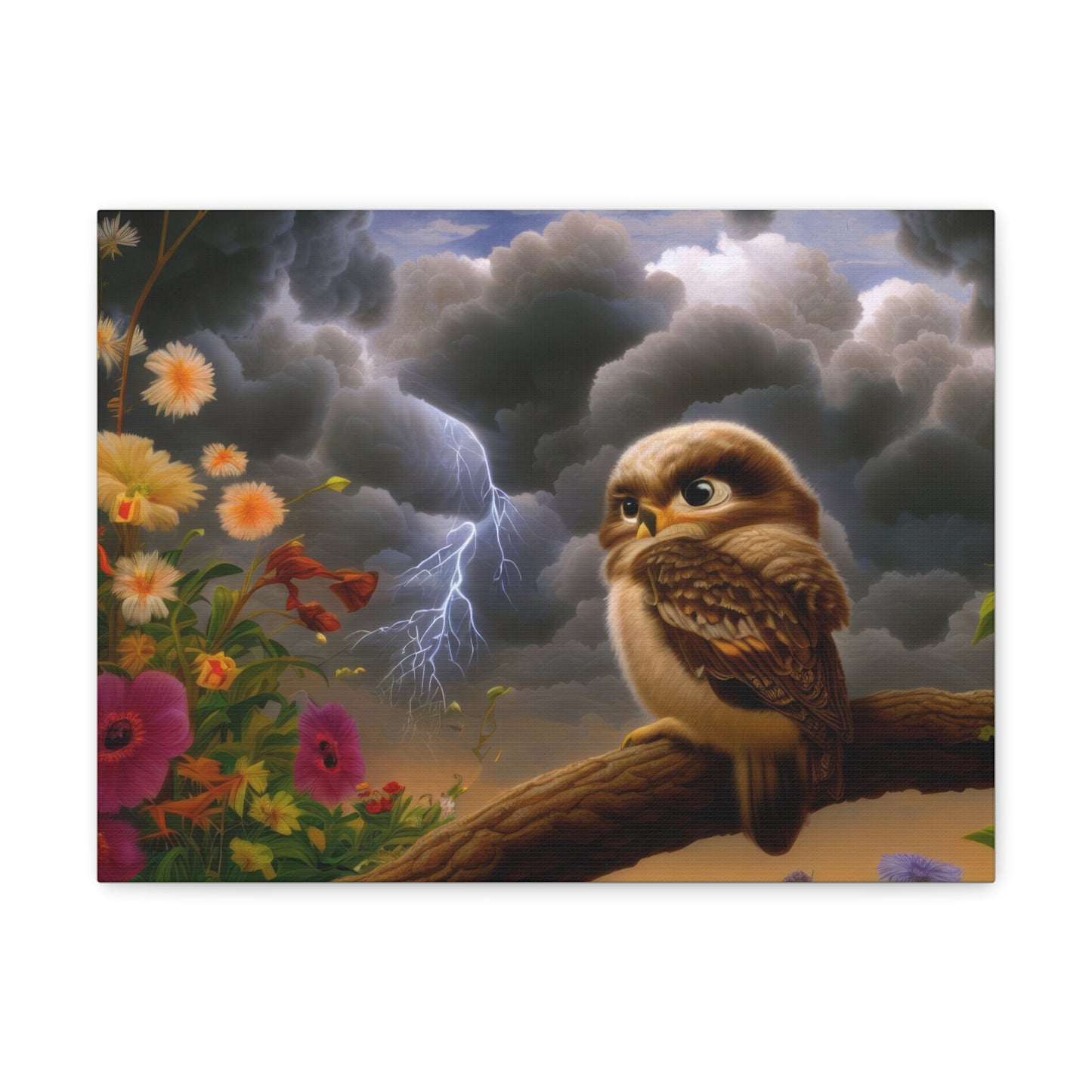 Maryland Owl - Canvas Wall Art