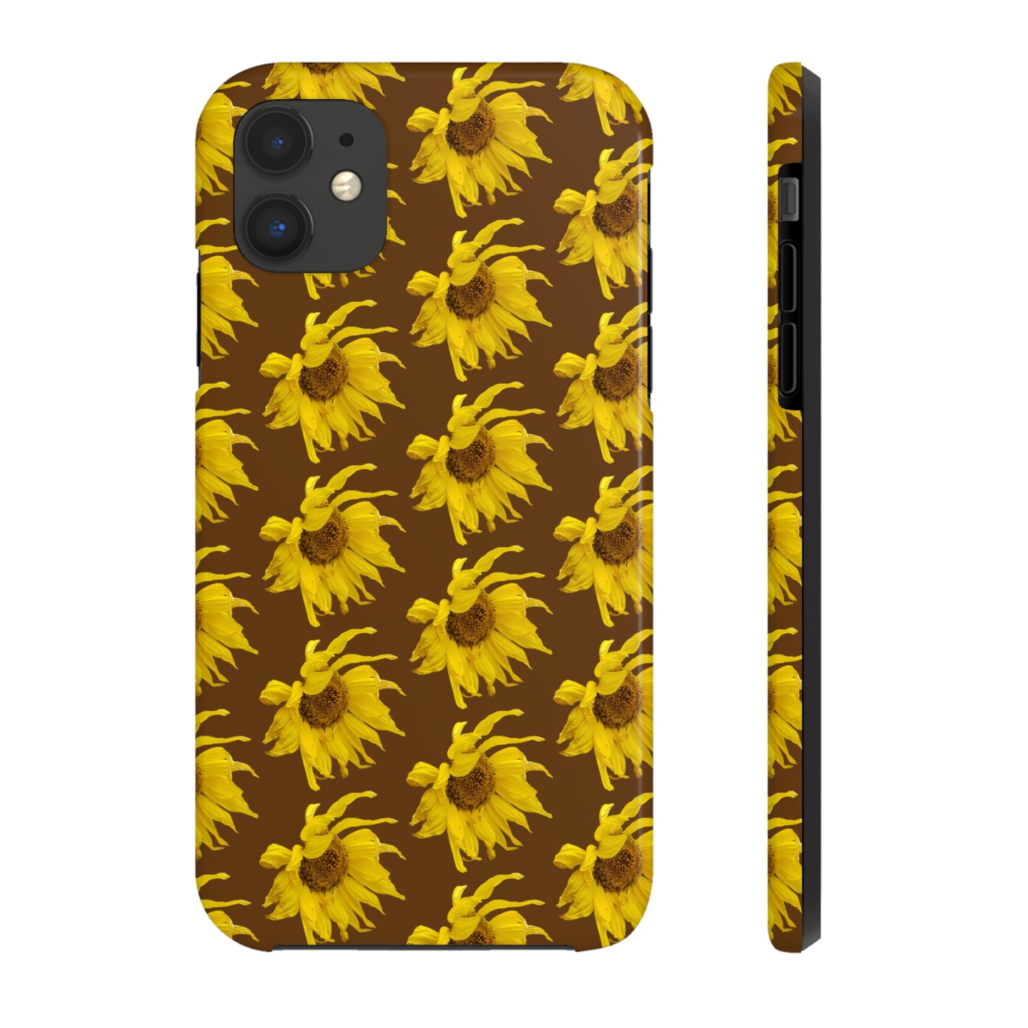 Fall Sunflower Brown Tough Phone Case