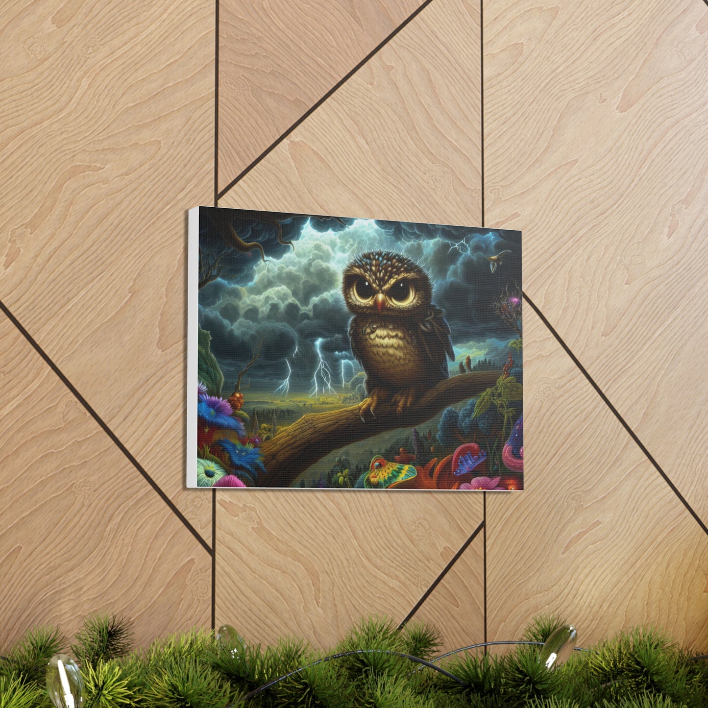 Arkansas Owl - Canvas Wall Art