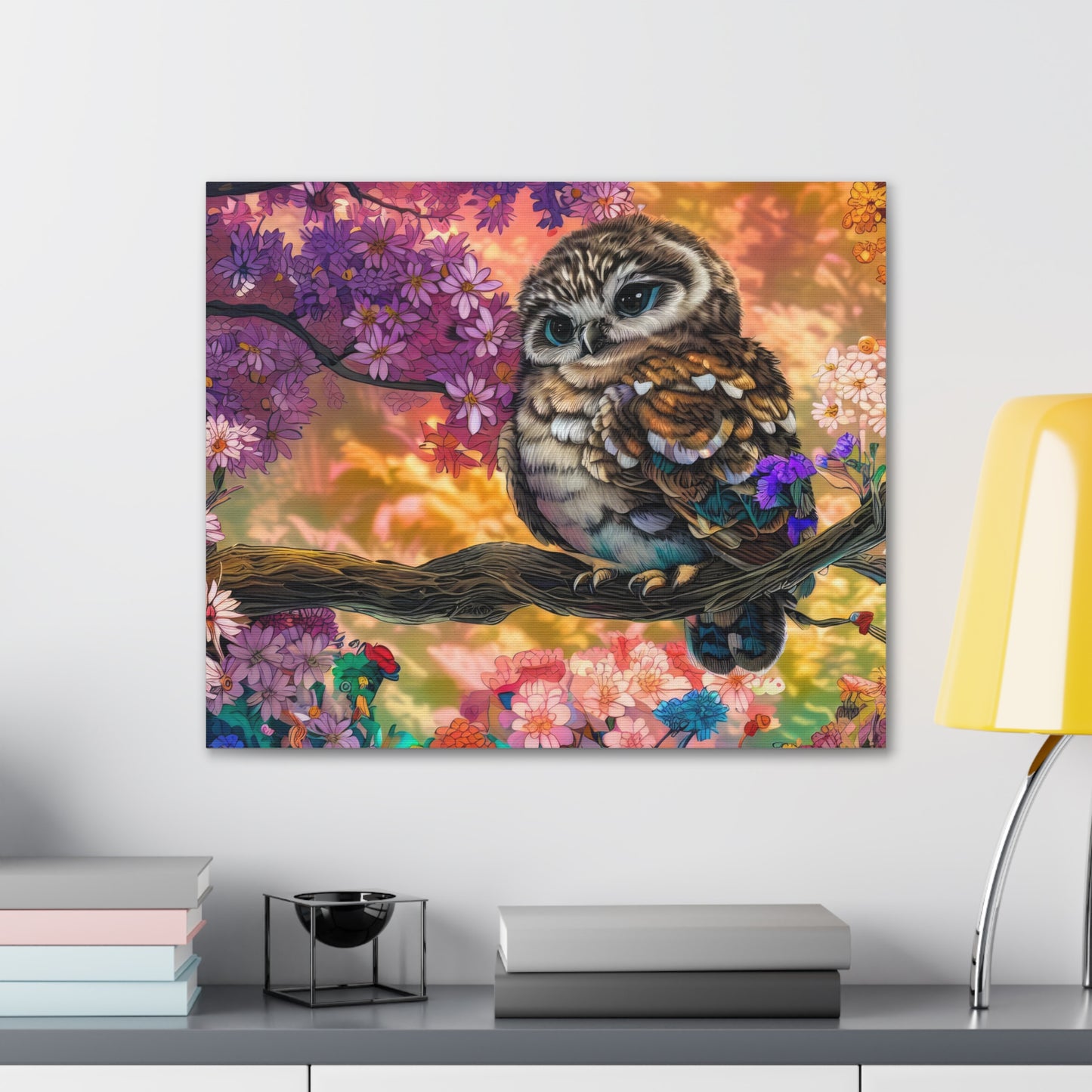 California Owl  - Canvas Wall Art