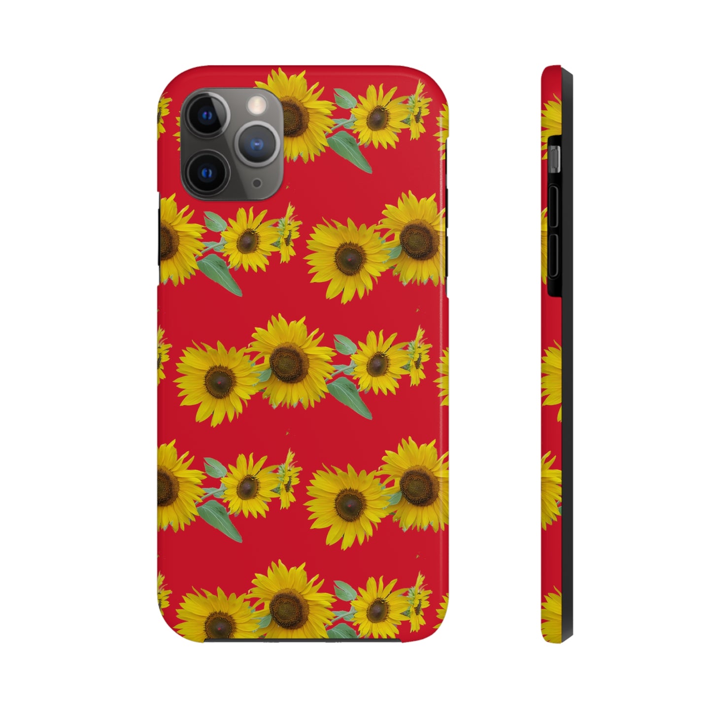 Sunflower Cluster RedTough Phone Case