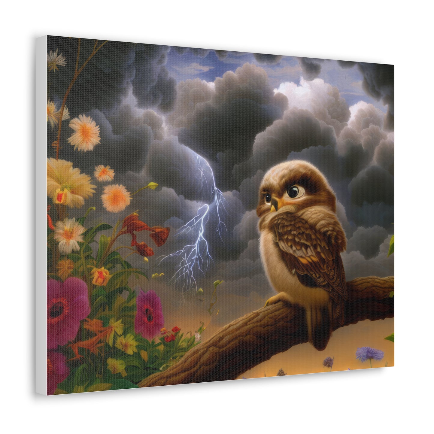 Maryland Owl - Canvas Wall Art