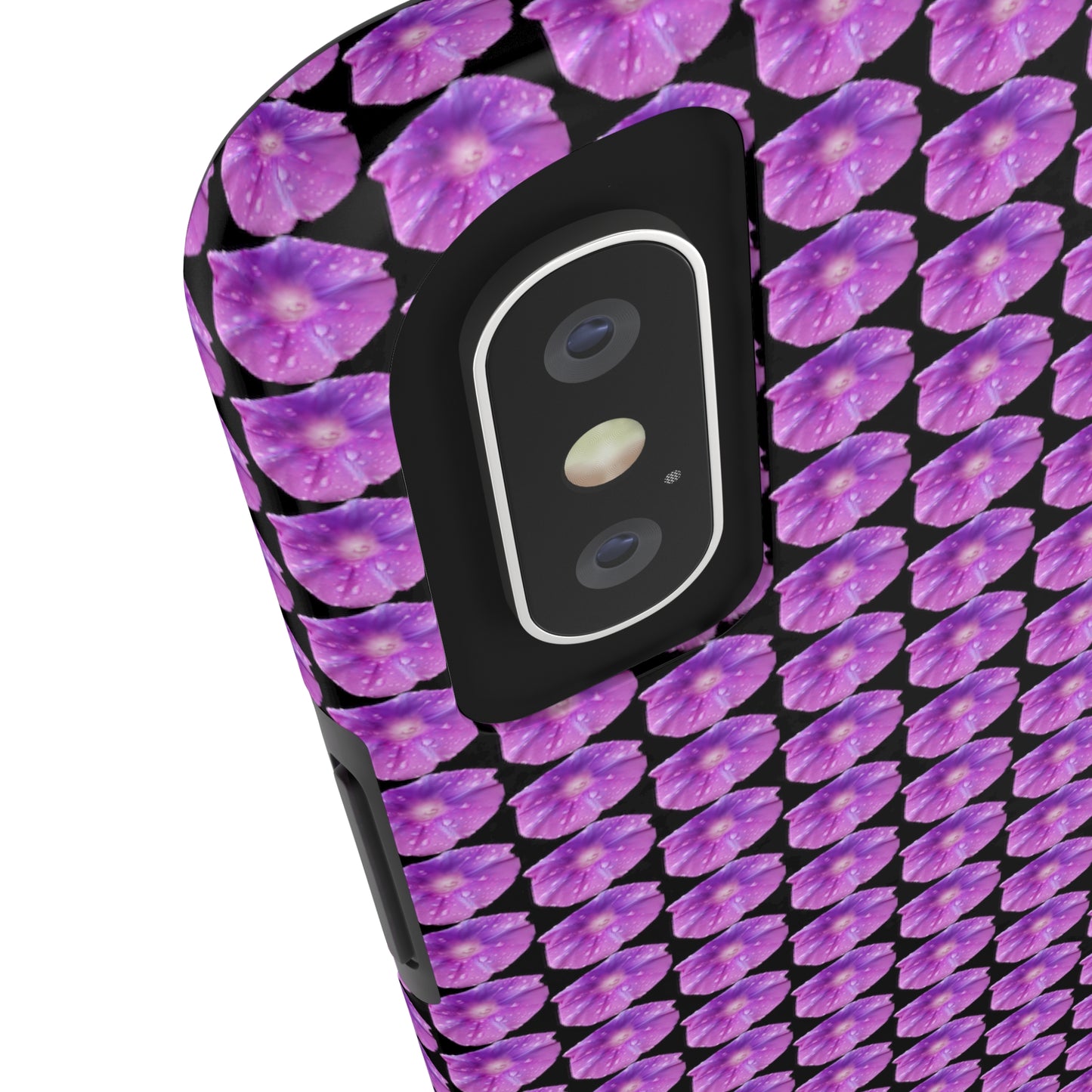 Purple Morning Glory Tough Phone Case