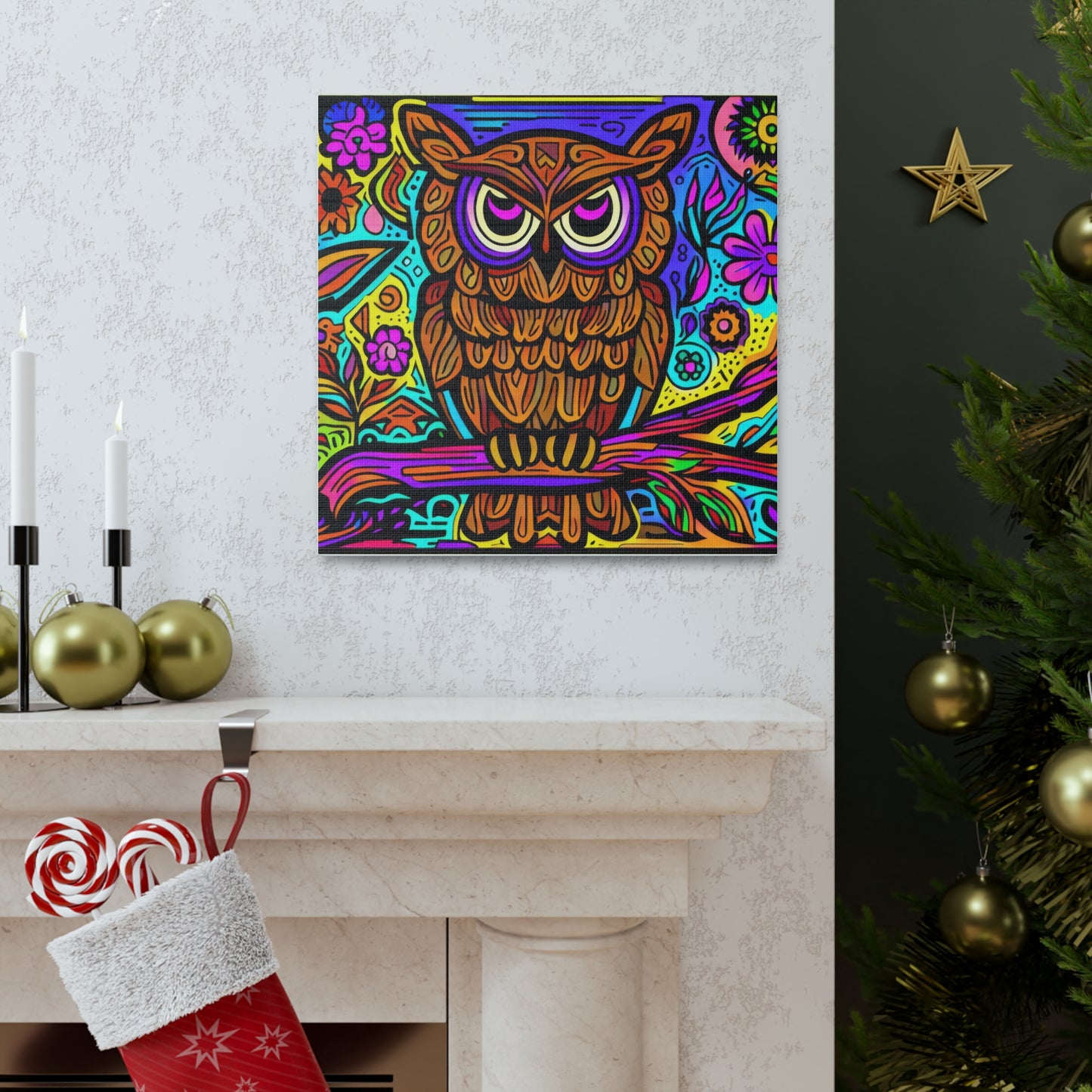 Tennessee Owl - Canvas Wall Art