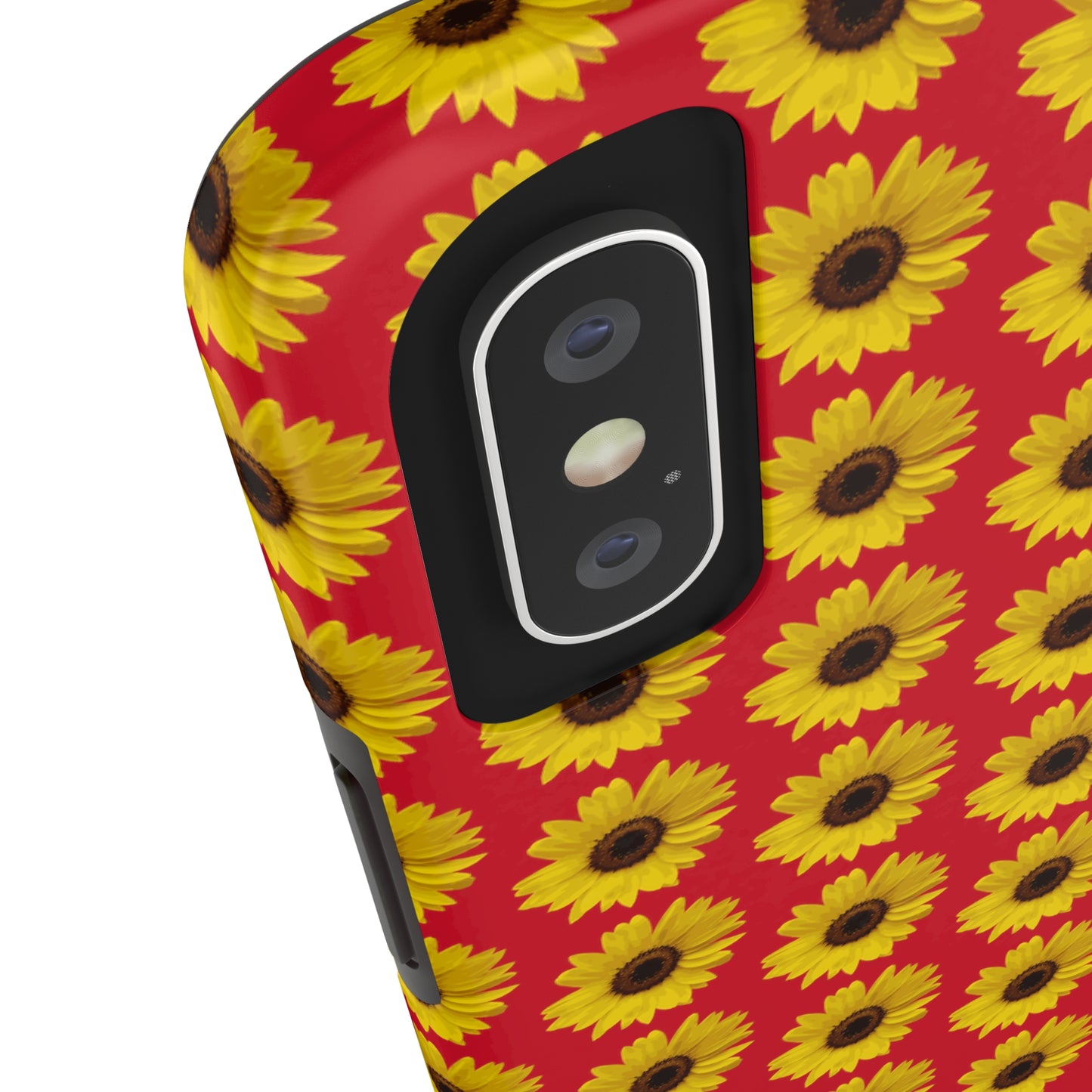 Sunflower Red Tough Phone Case