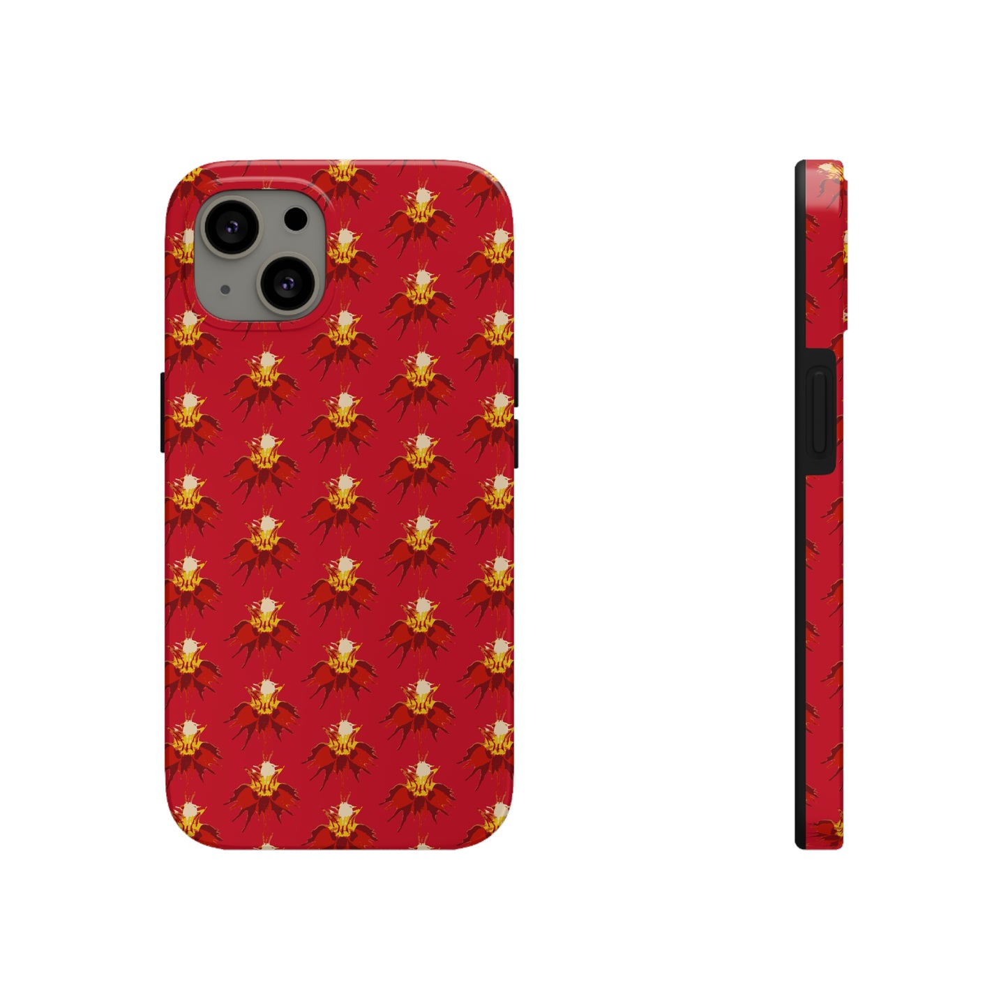 Orchid Sepal Red Tough Phone Case