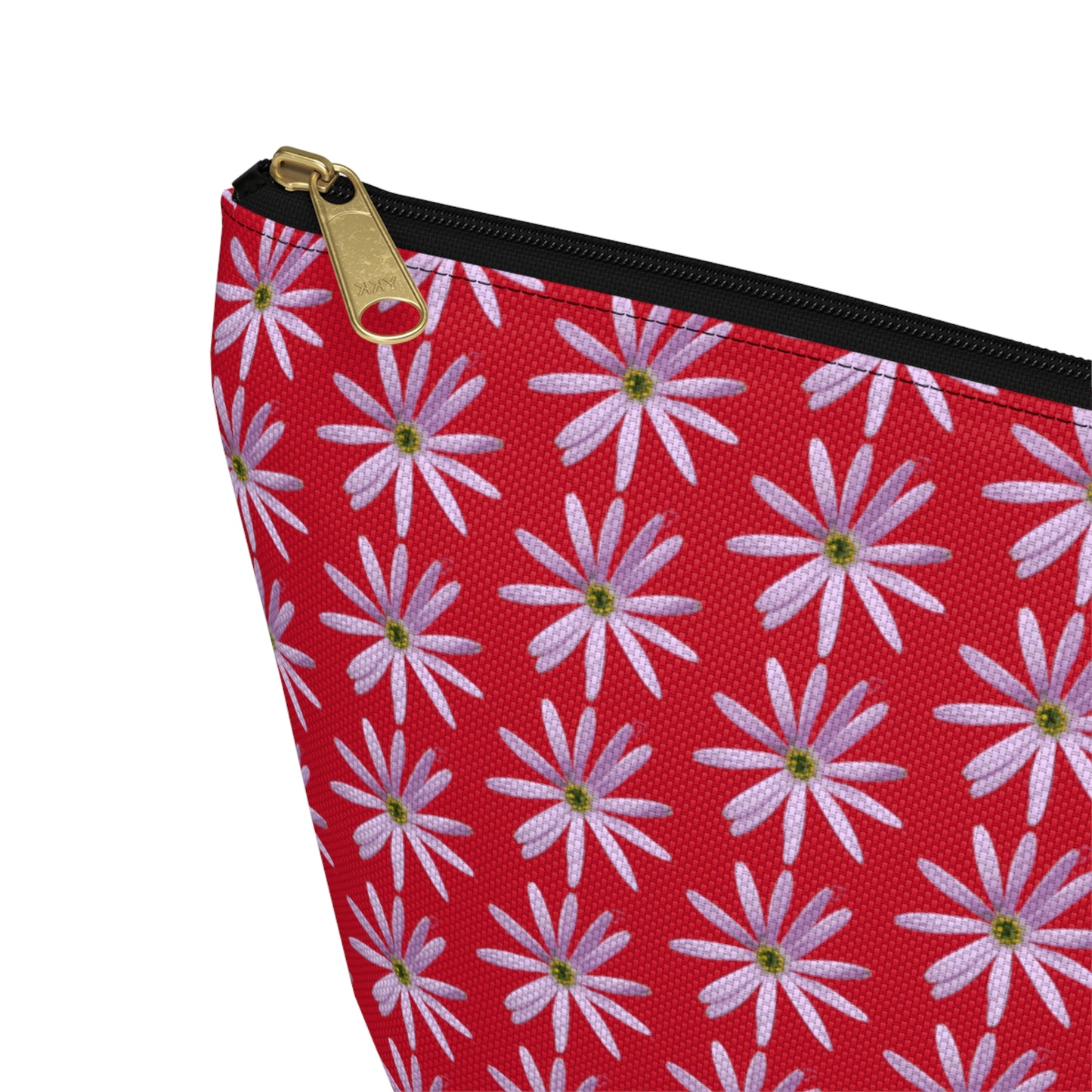 Aster Flower Accessory Pouch w T-bottom