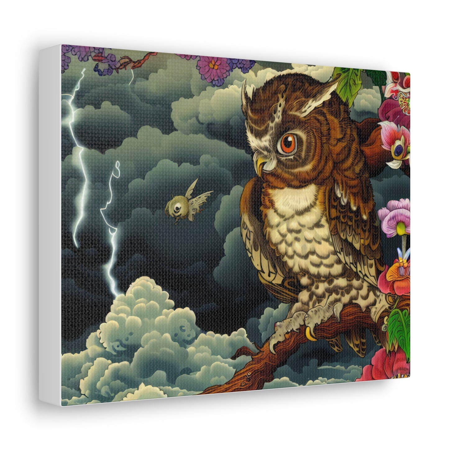 South Carolina Owl - Canvas Wall Art