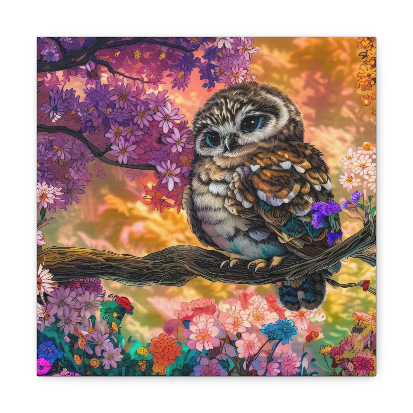 California Owl  - Canvas Wall Art