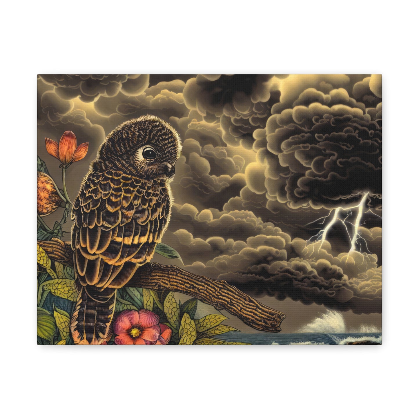 Alabama Owl - Canvas Wall Art