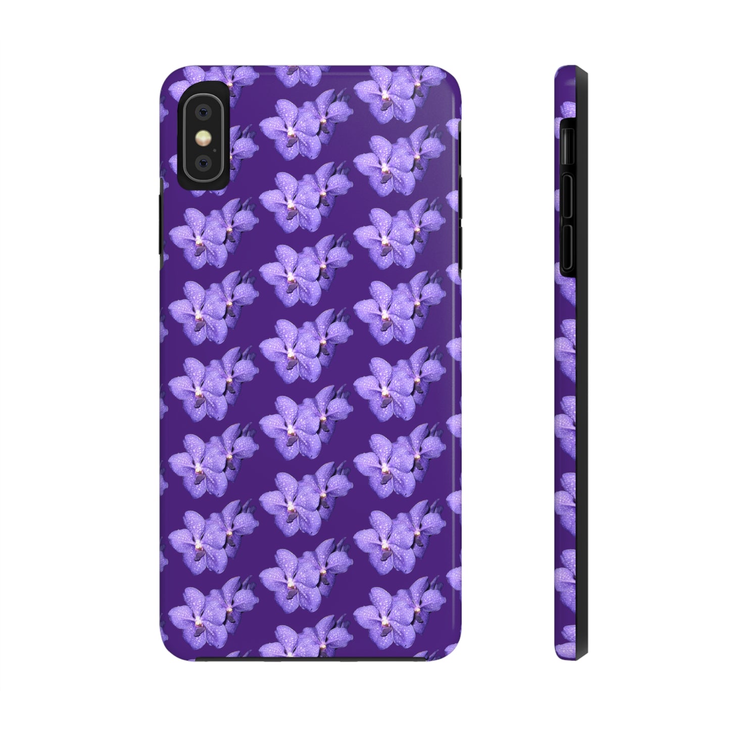 Blue Orchid Purple Tough Phone Case