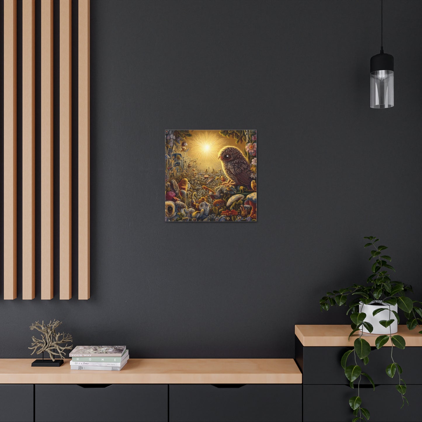 Virginia Owl - Canvas Wall Art