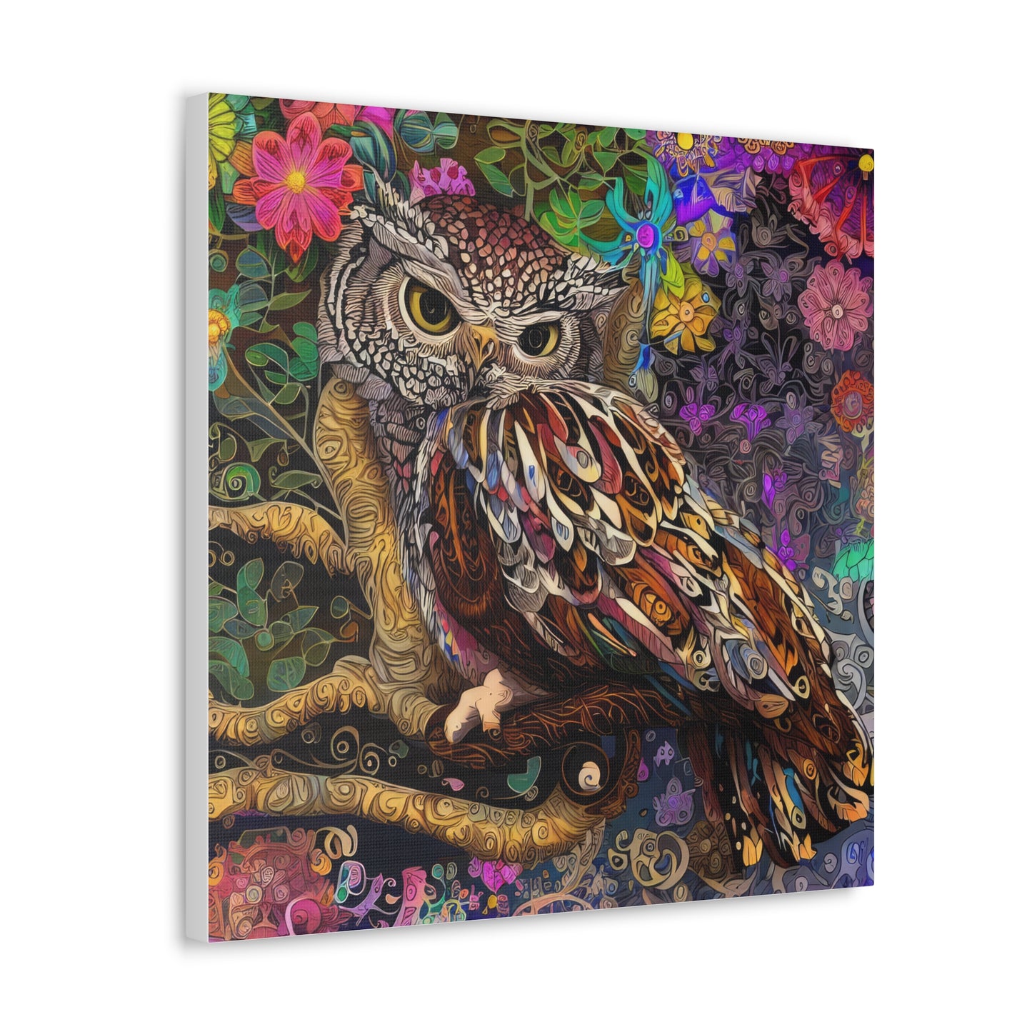 Alaska Owl  - Canvas Wall Art