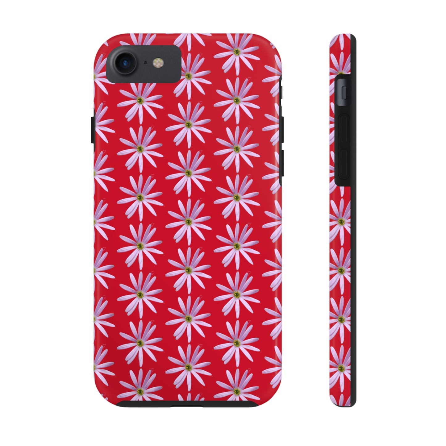 Aster Red Tough Phone Case