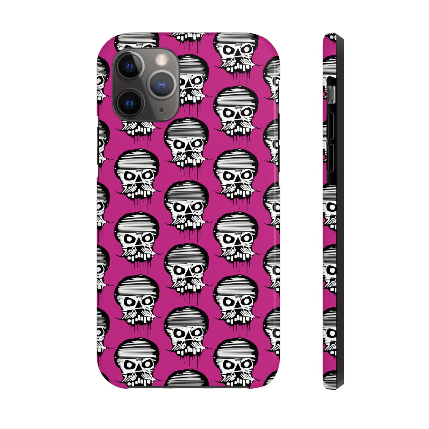 Skull Pink Tough Phone Case