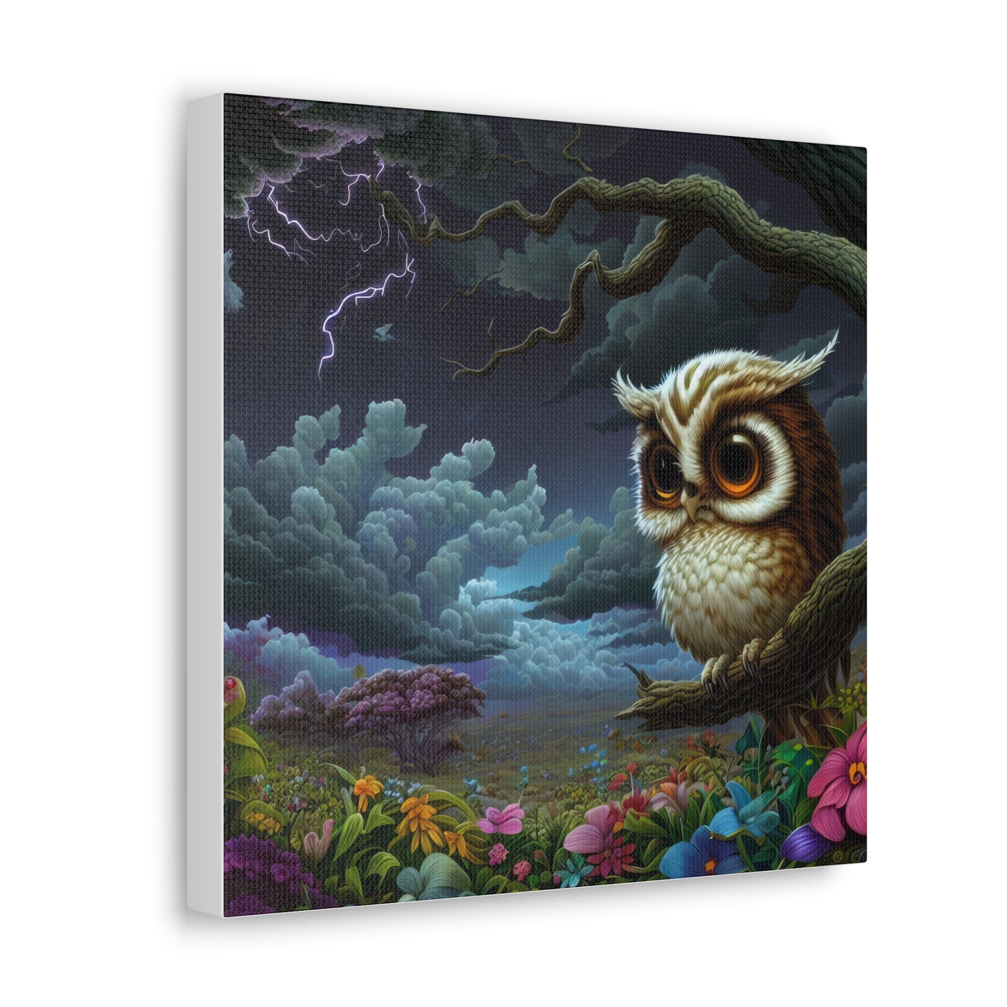 Iowa Owl  - Canvas Wall Art