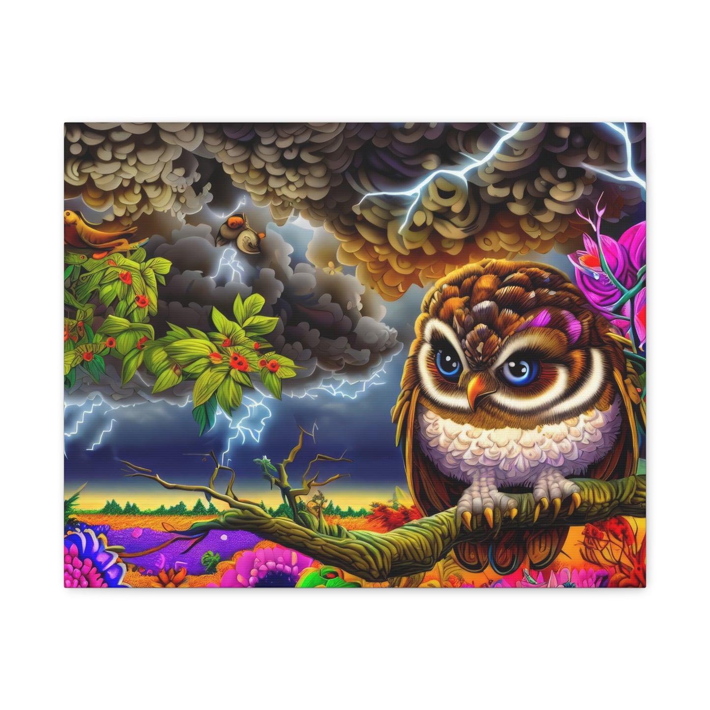 Louisiana Owl - Canvas Wall Art