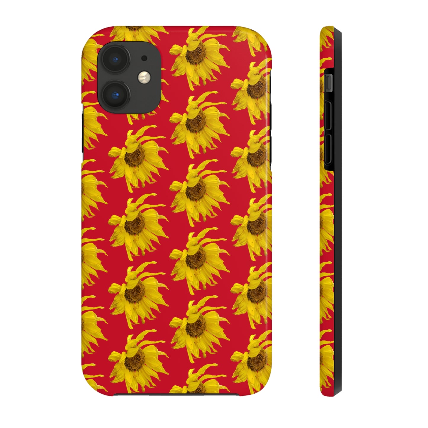 Fall Sunflower Red Tough Phone Case