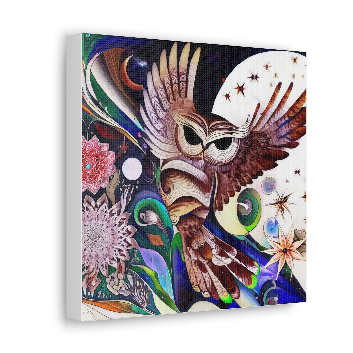 Texas Owl - Canvas Wall Art