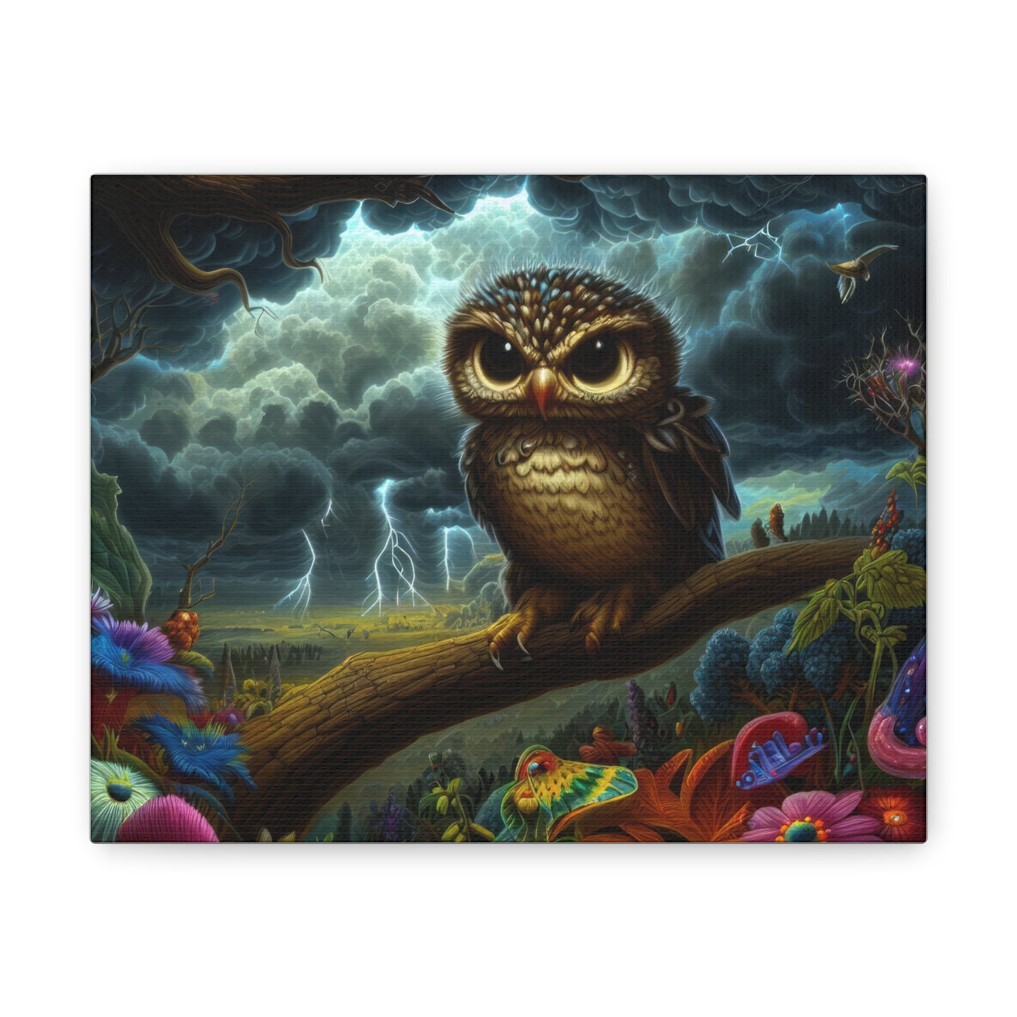 Arkansas Owl - Canvas Wall Art