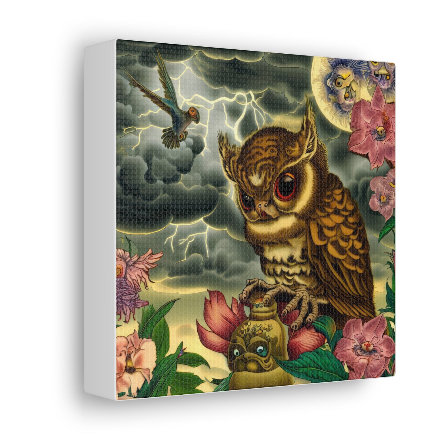 Indiana Owl - Canvas Wall Art