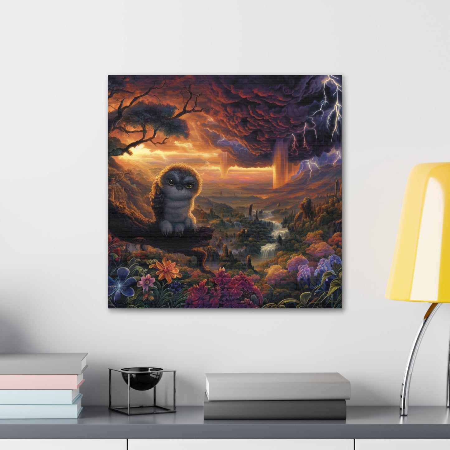 Georgia Owl  - Canvas Wall Art