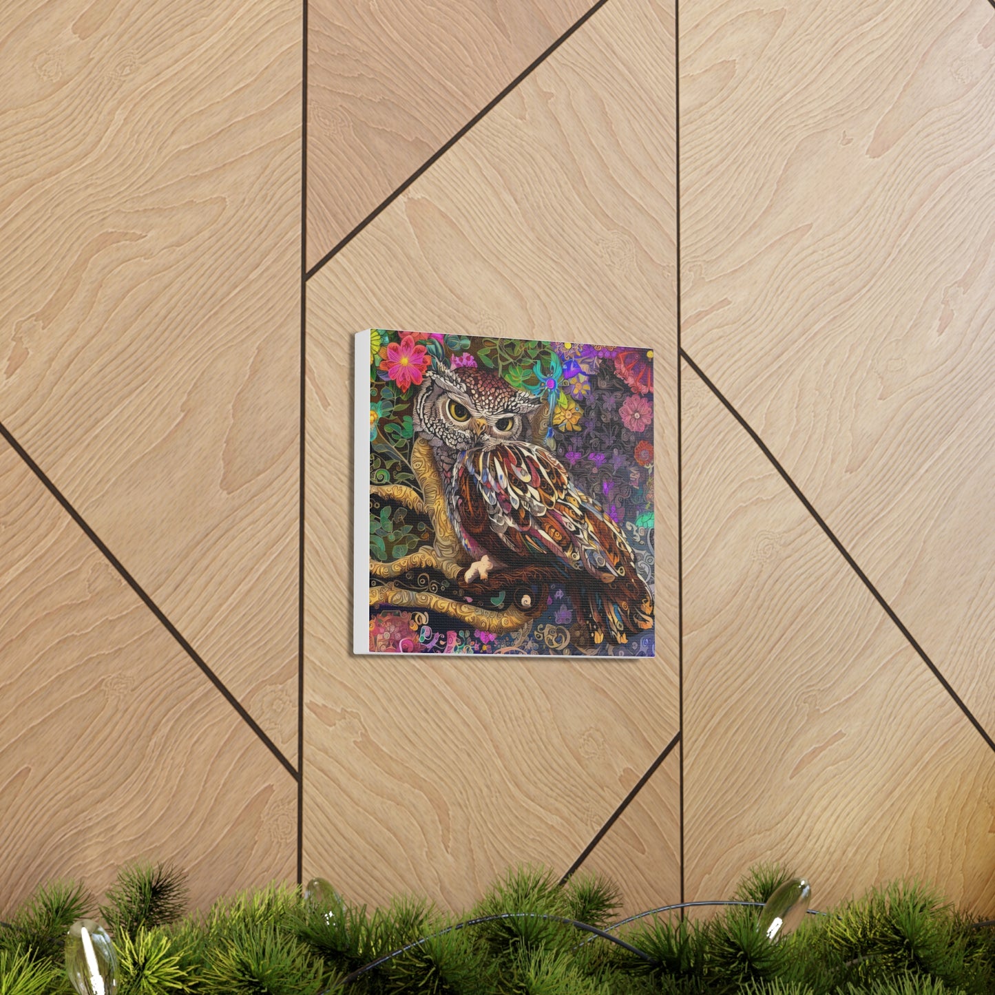 Alaska Owl  - Canvas Wall Art