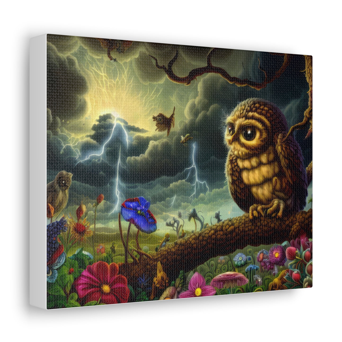 Vermont Owl - Canvas Wall Art