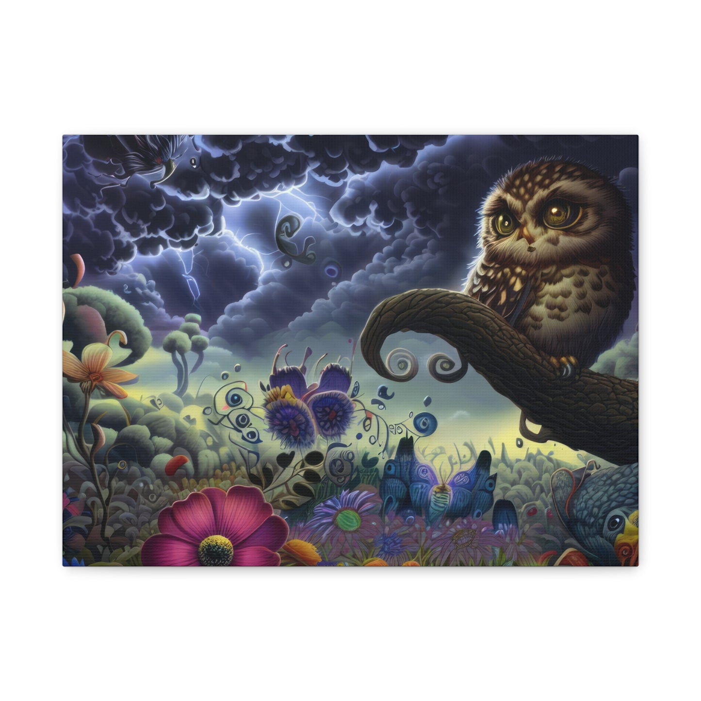 Adonis Owl - Canvas Wall Art