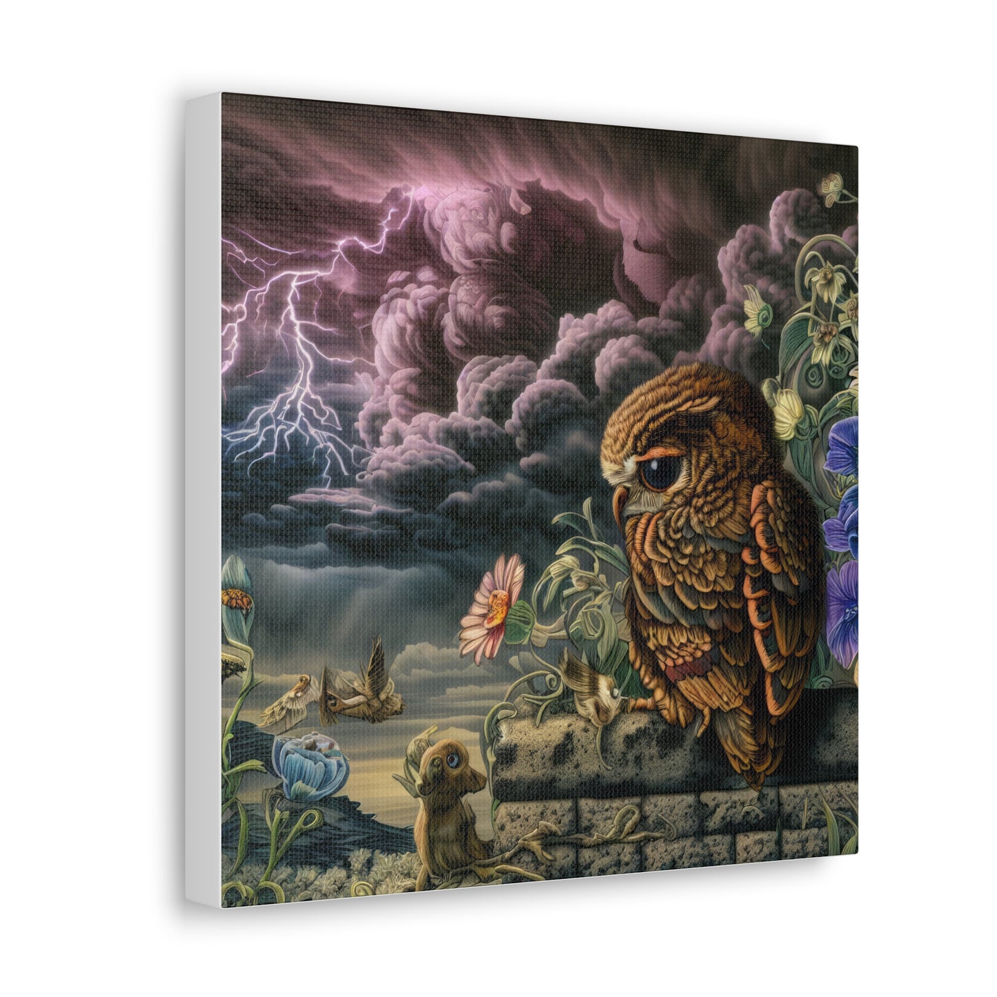 Kentucky Owl - Canvas Wall Art