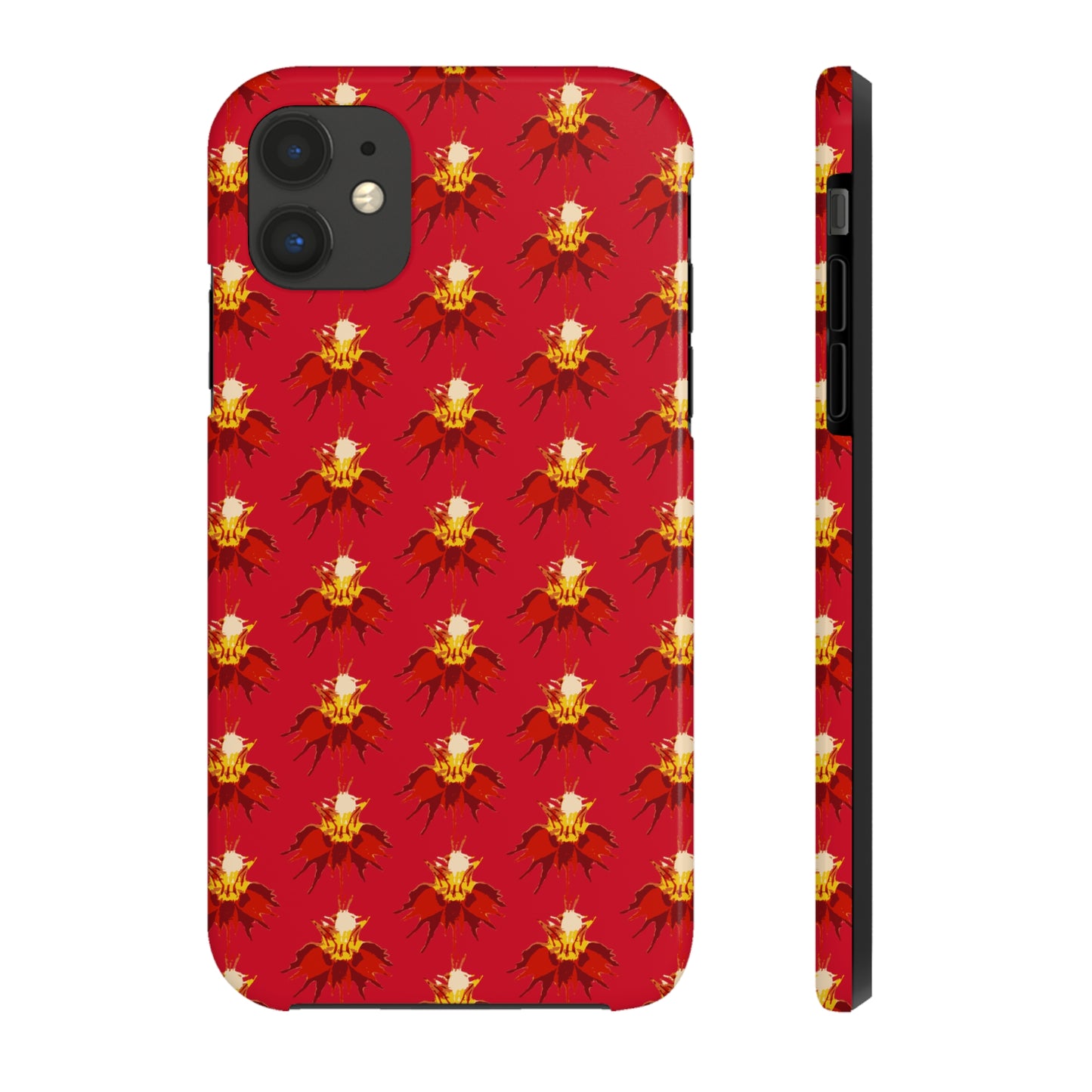 Orchid Sepal Red Tough Phone Case