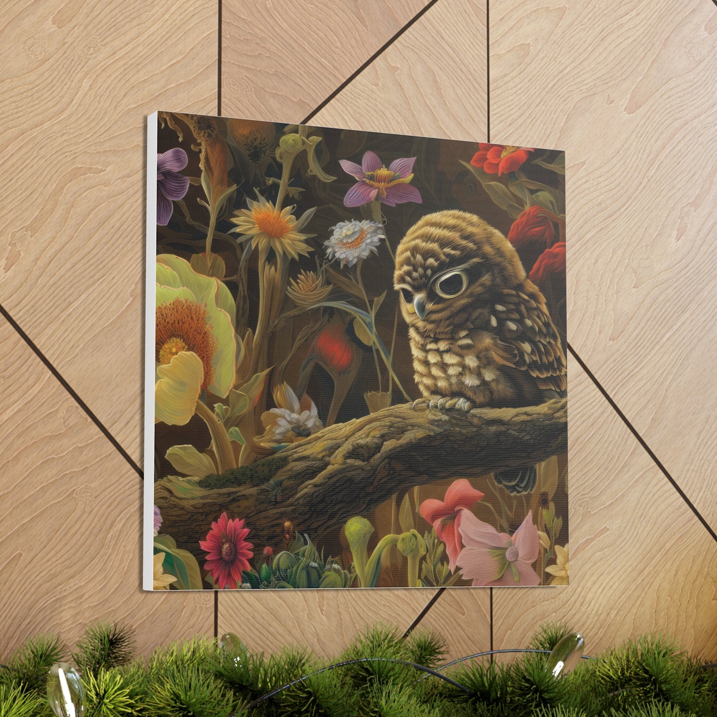 Maine Owl - Canvas Wall Art