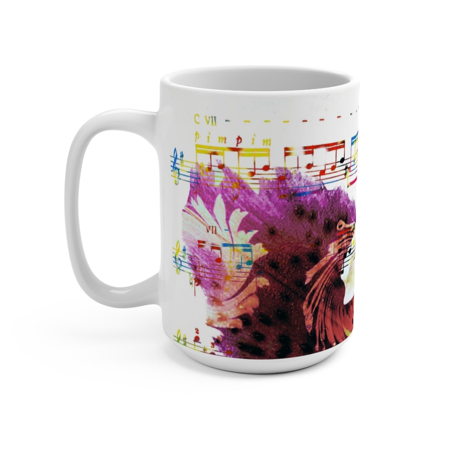 Melodic Lily Large Mug 15oz