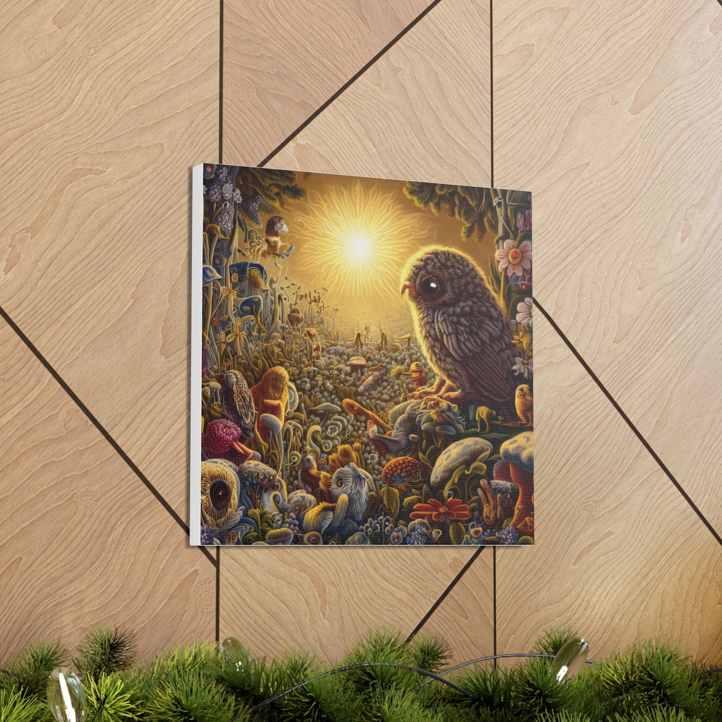 Virginia Owl - Canvas Wall Art