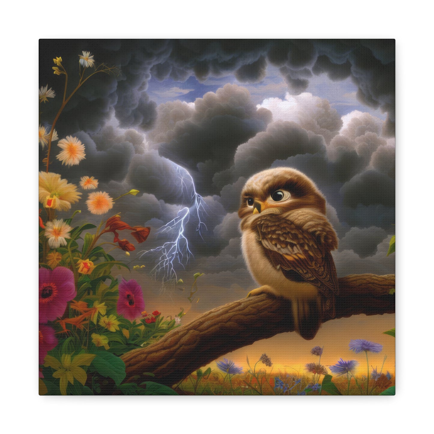 Maryland Owl - Canvas Wall Art