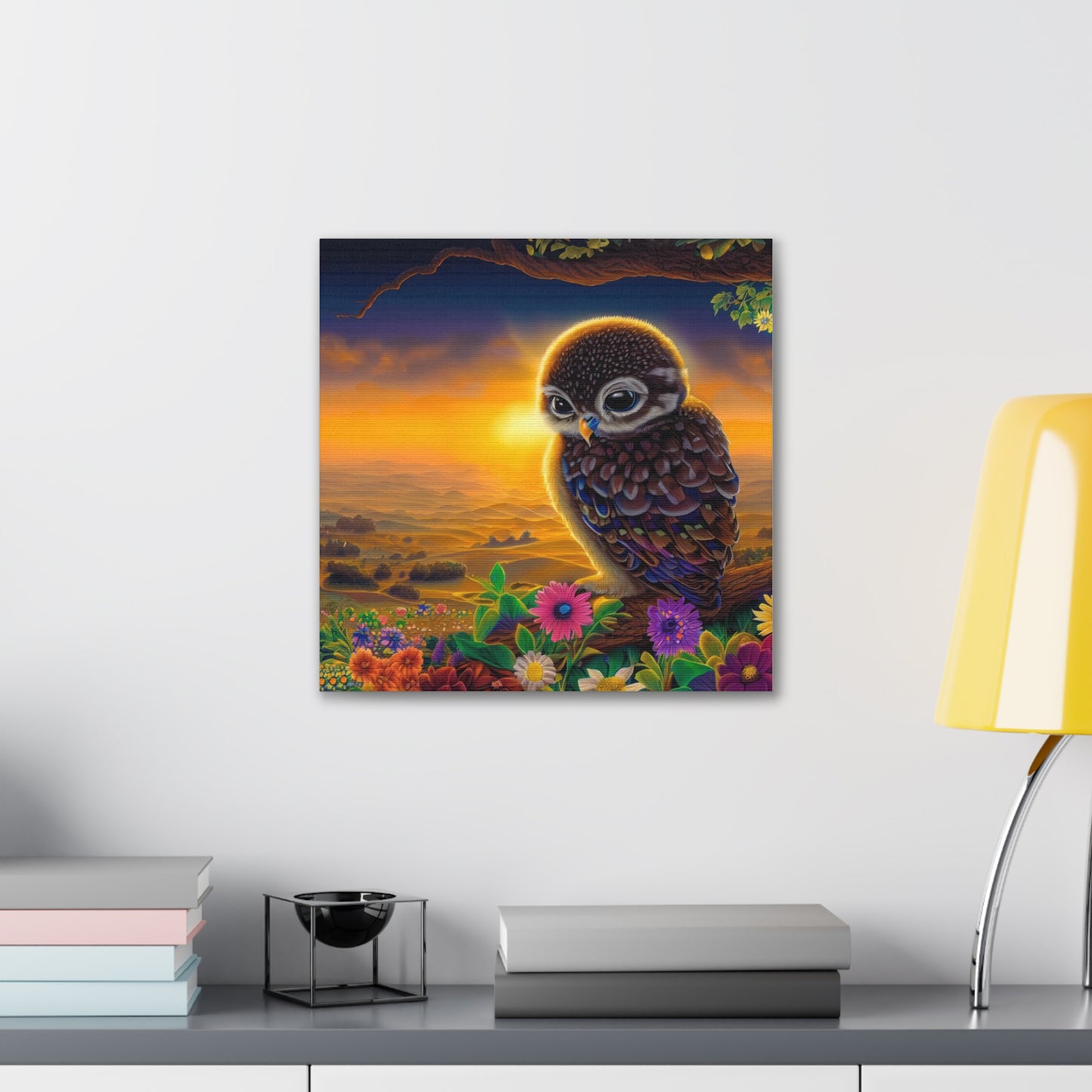 Ohio Owl - Canvas Wall Art