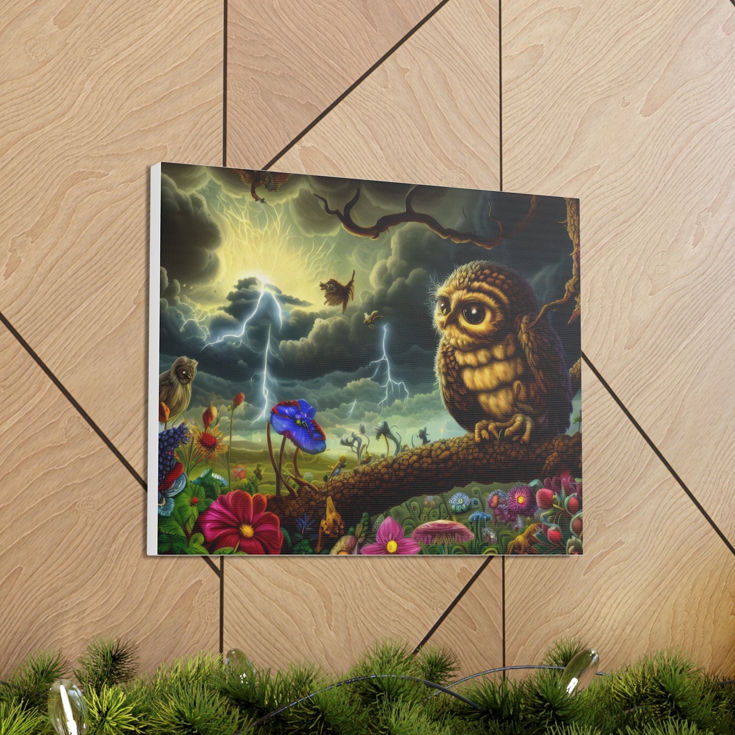 Vermont Owl - Canvas Wall Art