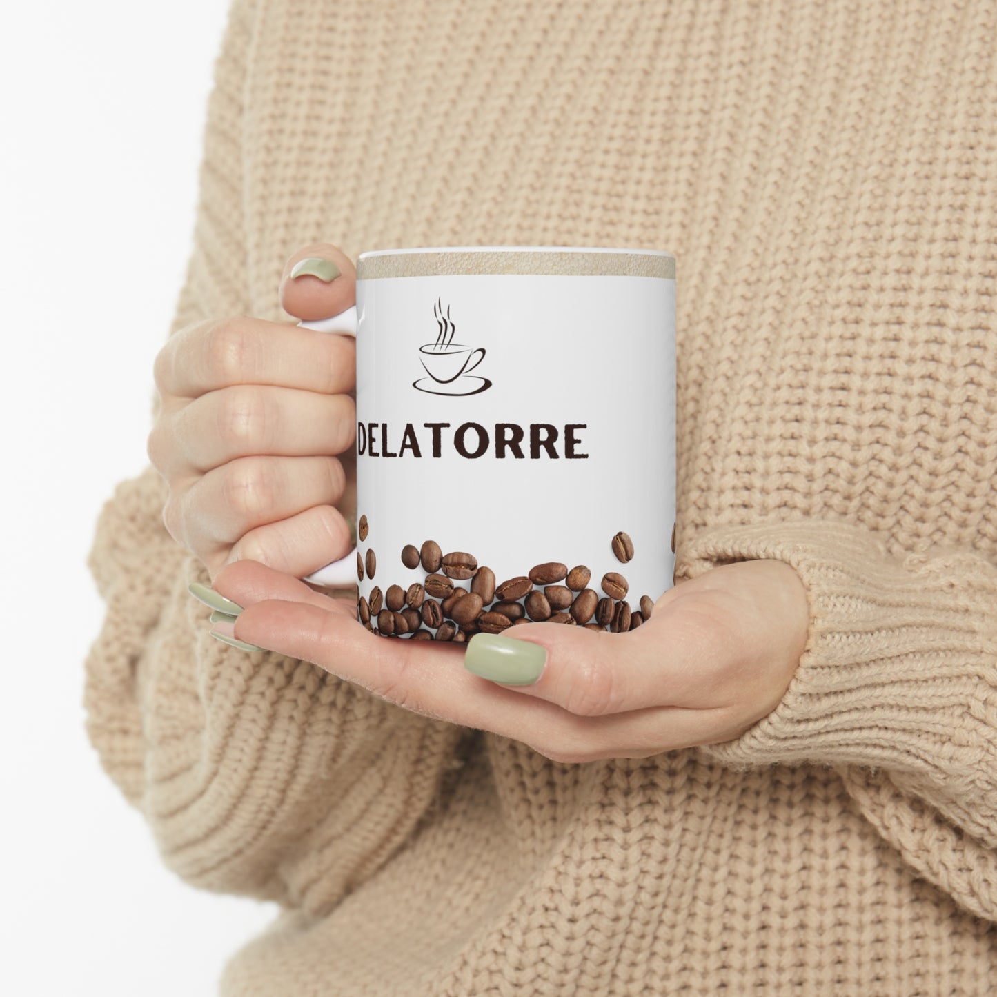 Delatorre Name Coffee Mug 11oz W