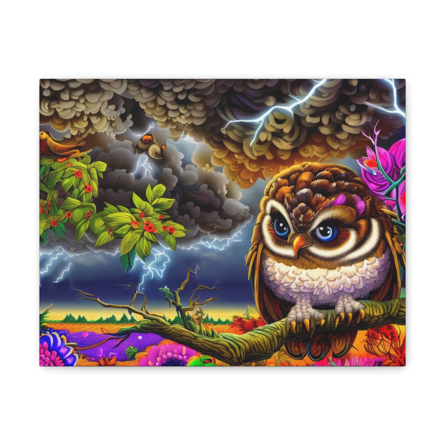 Louisiana Owl - Canvas Wall Art