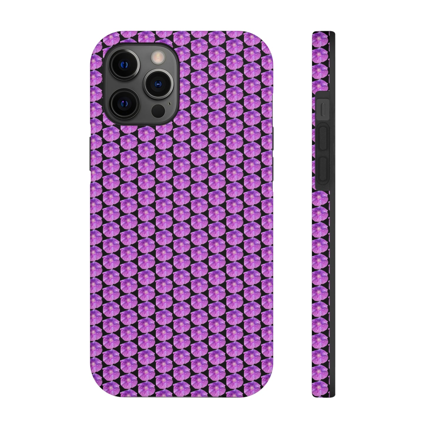 Purple Morning Glory Tough Phone Case