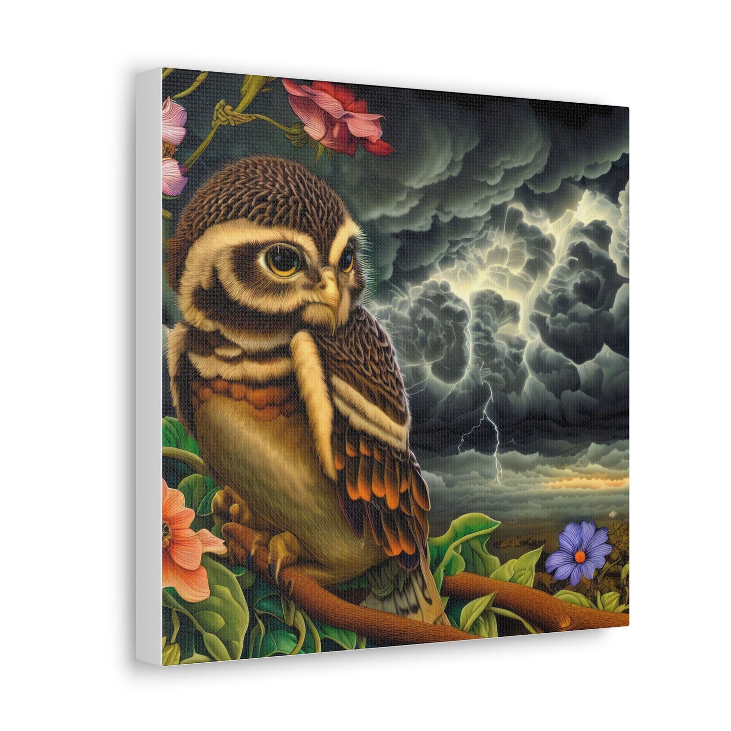 Aeolus Owl - Canvas Wall Art