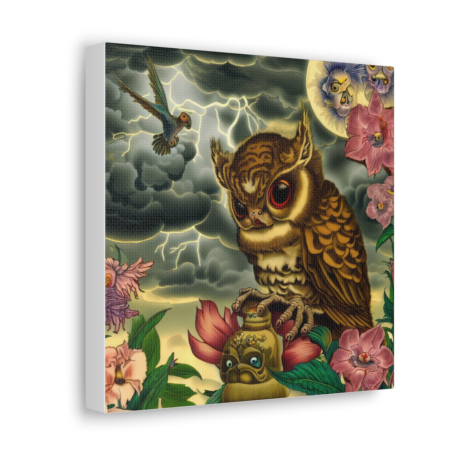 Indiana Owl - Canvas Wall Art