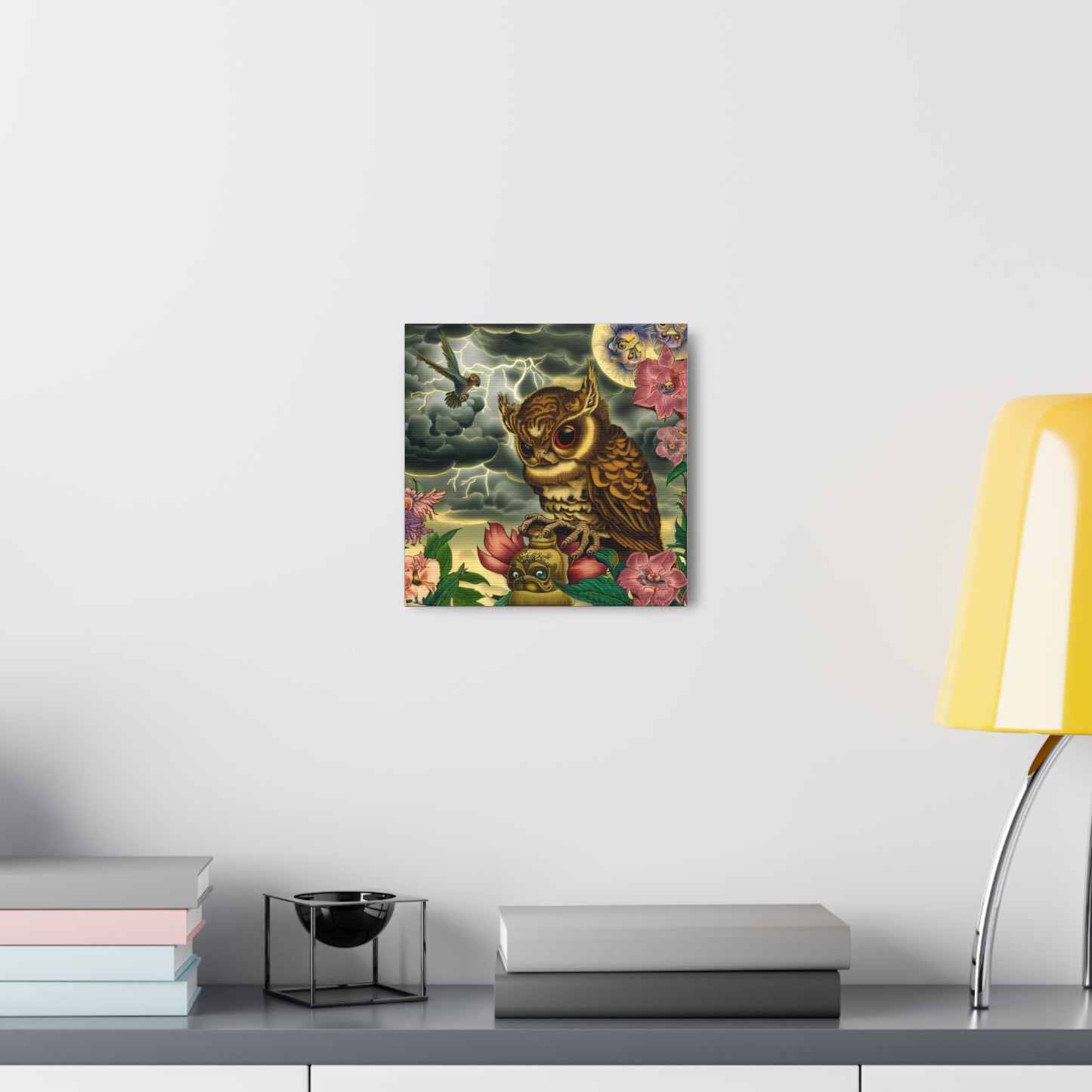 Indiana Owl - Canvas Wall Art